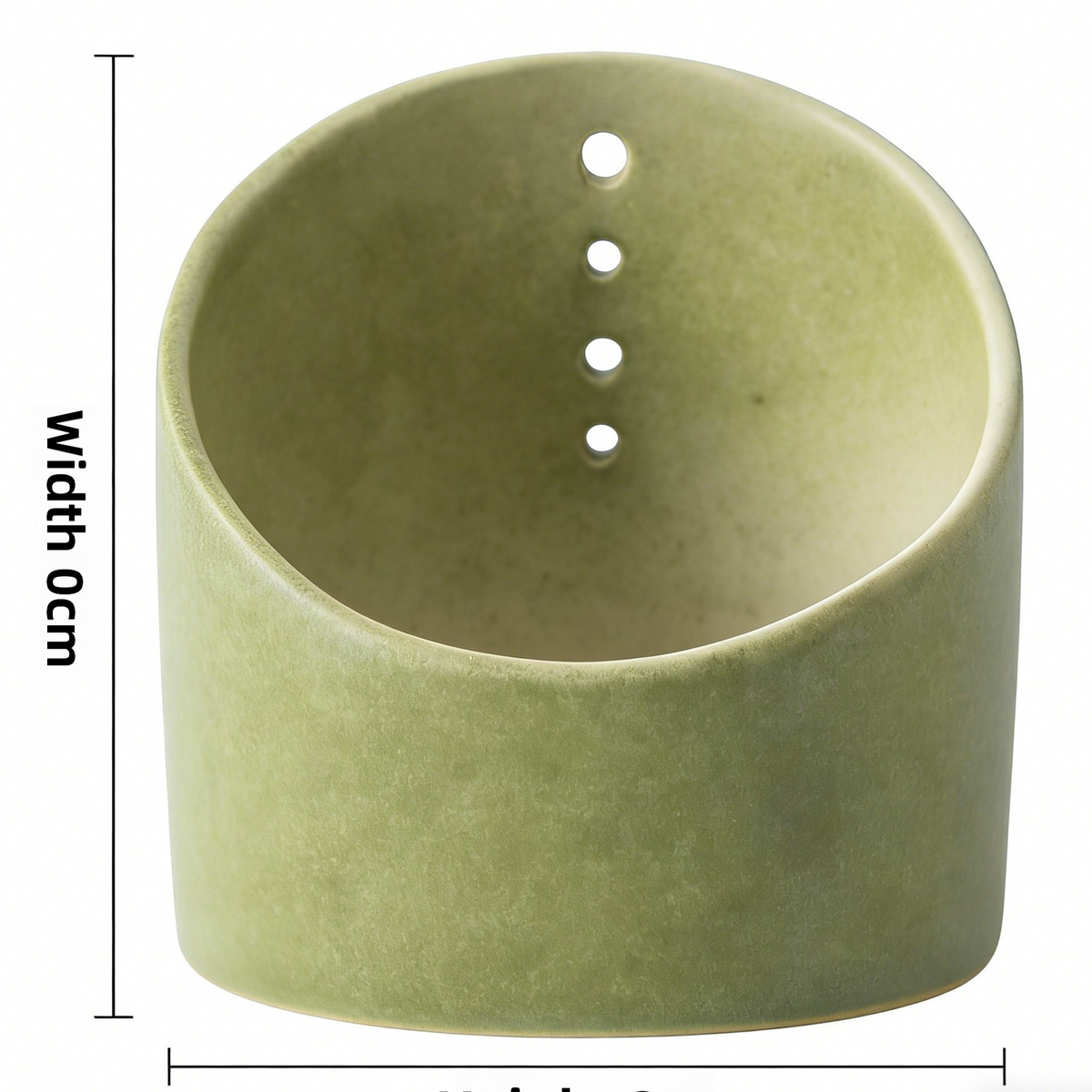 Ceramic Herb Stripping Bowl Multifunctional Leaf Remover for Kitchen